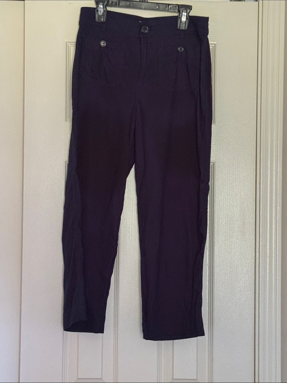 Women’s Navy Blue Palmer Wide Leg Pants